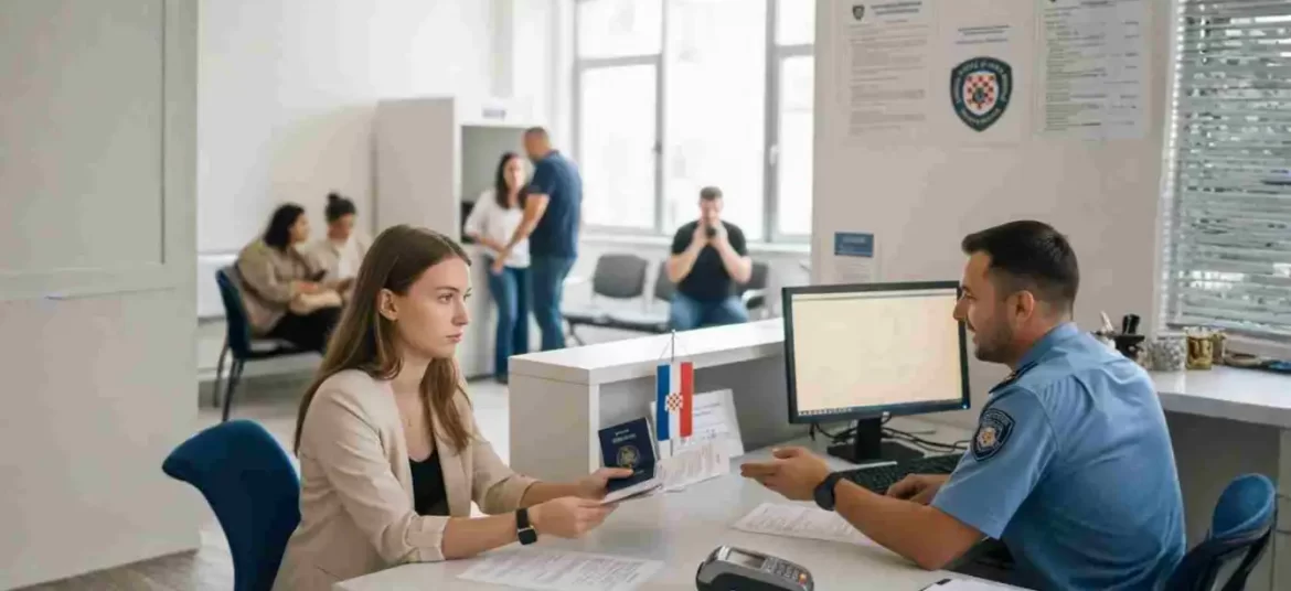 Croatia Temporary Residence Permit for US citizen