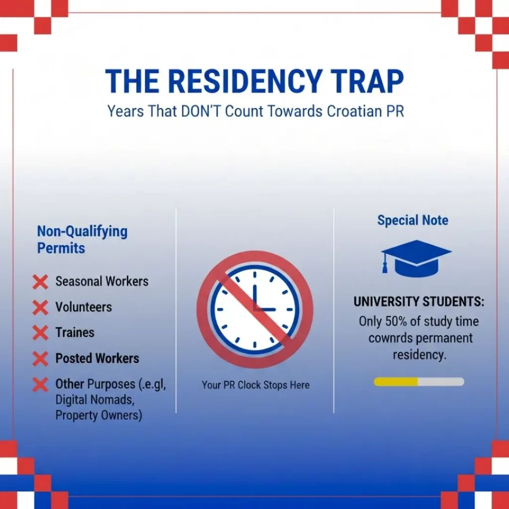 How to get permanent residency in Croatia – common residency mistakes and long-term residence requirements