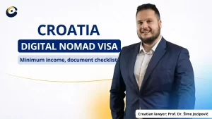 Croatia Digital Nomad Visa Requirement income rule