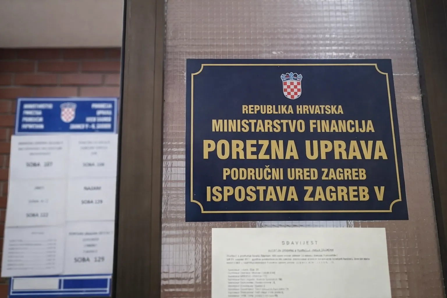 Croatian Tax Administration office in Zagreb where foreigners can apply for a Croatia OIB number for residency, banking, and business purposes