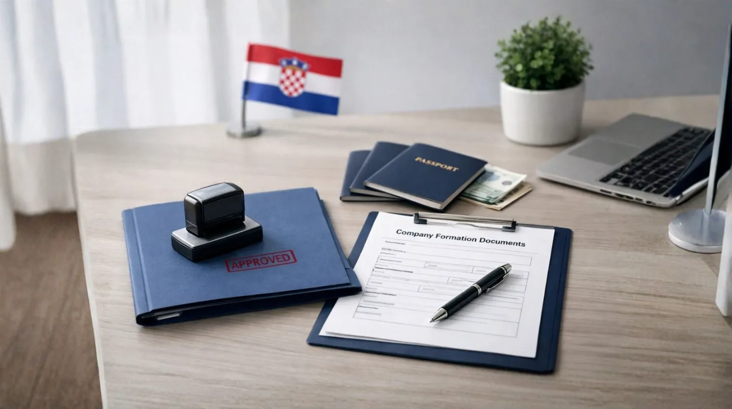 List of documents required to start a company in Croatia for Foreigner