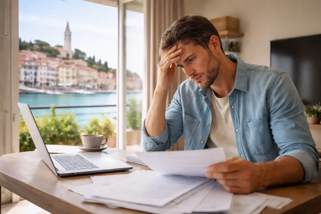 croatia temporary residence permit common mistakes