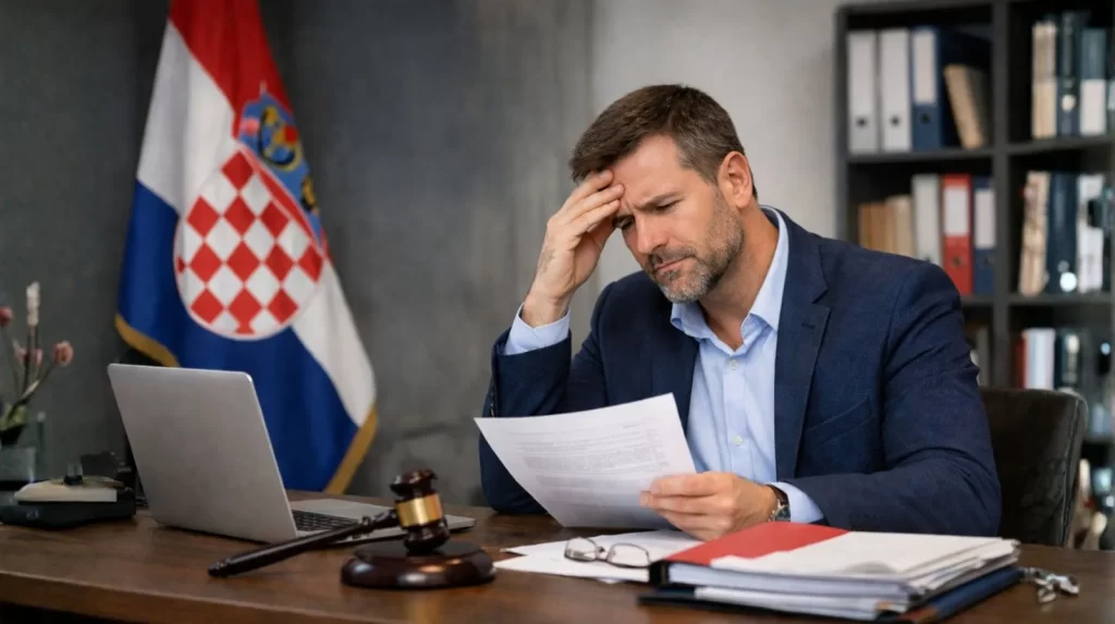 how to close a company in Croatia