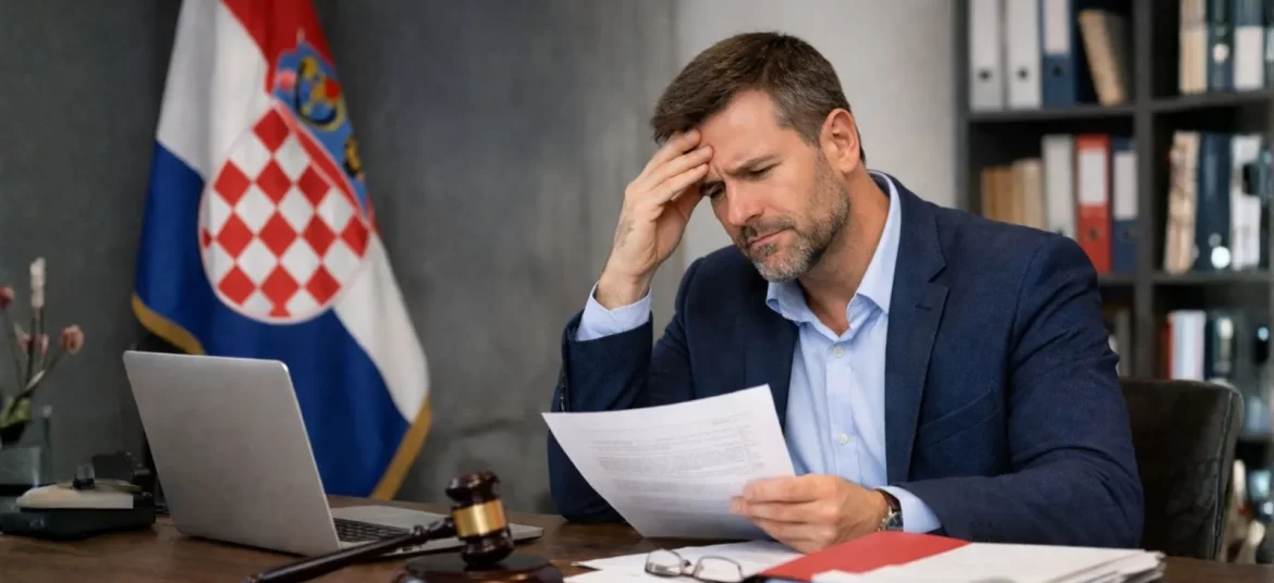 how to close a company in Croatia