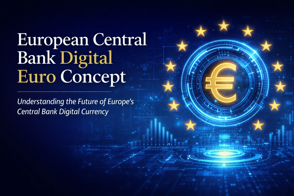 european central bank digital euro concept