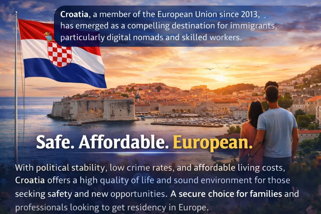 Best European Countries to Migrate to - croatia for safety