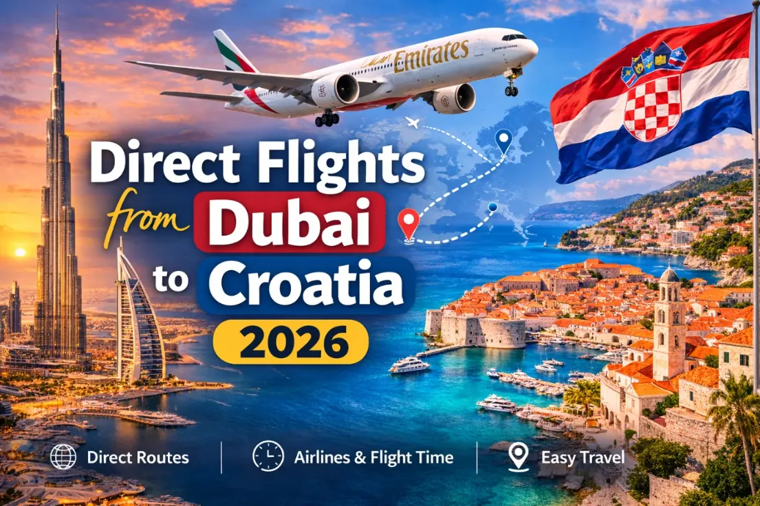 Direct Flights from Dubai to Croatia immigrate to croatia