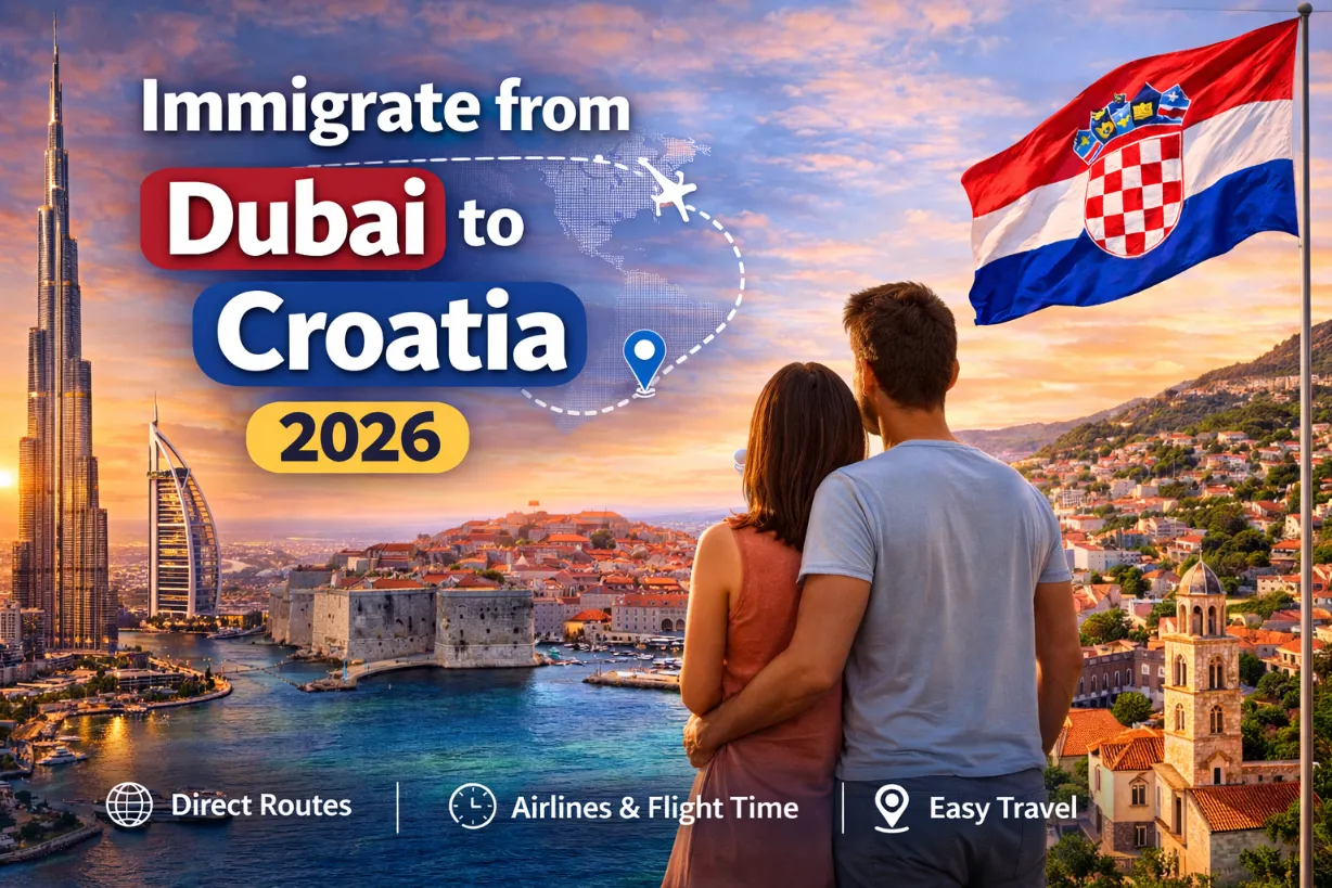Immigrate from Dubai to Croatia