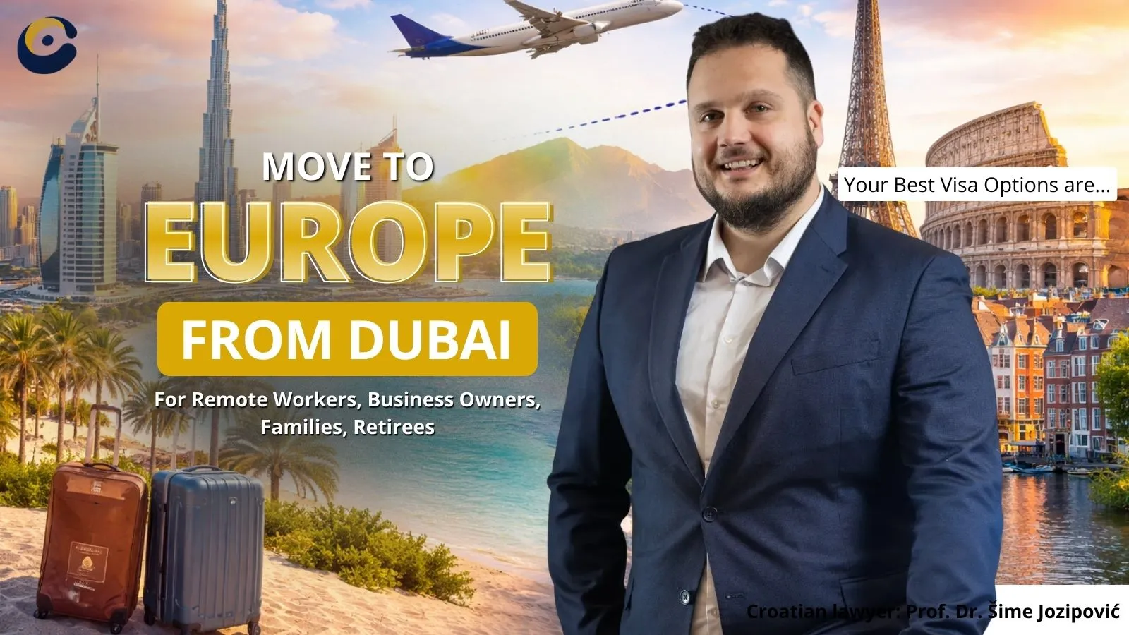 Move to Europe from Dubai