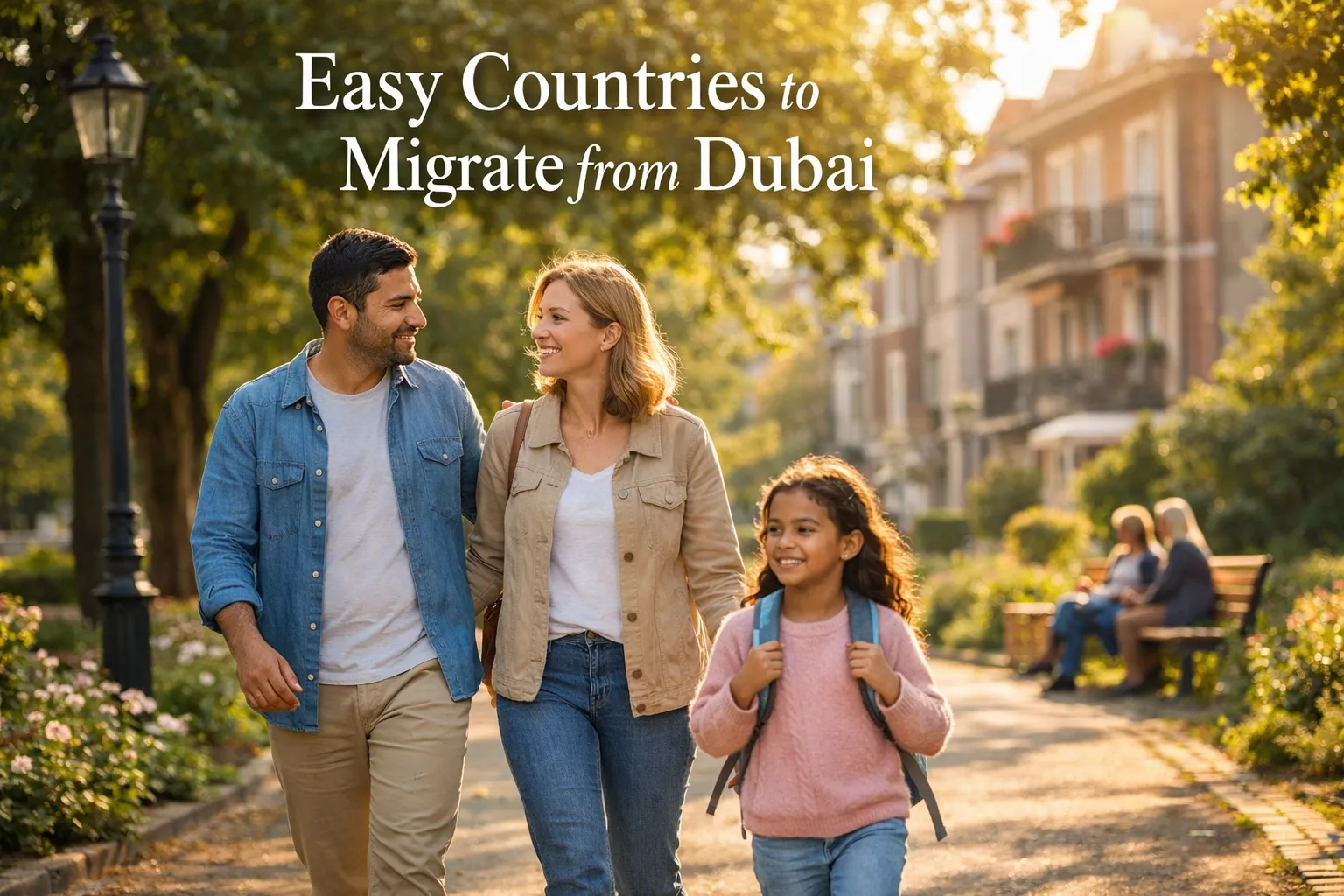 Which country is easy to migrate from Dubai