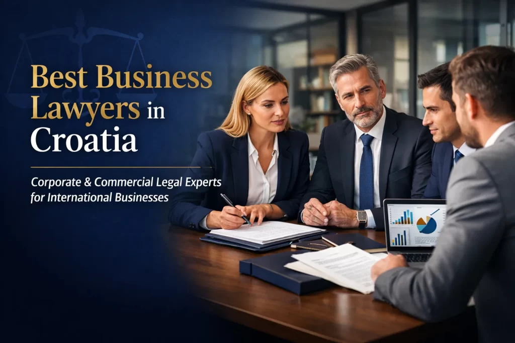 best business lawyers in Croatia