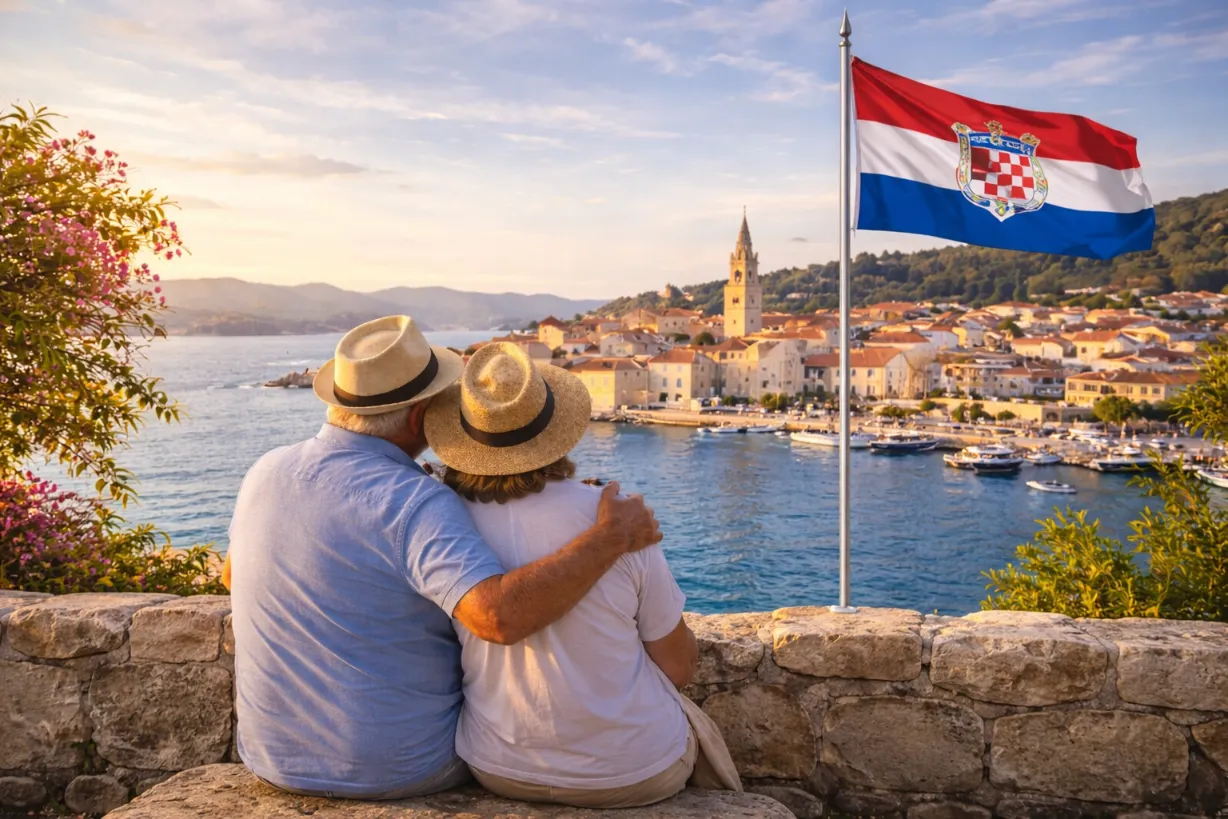 best places to retire in croatia Istria split dubrovnik zadar makarska zagreb