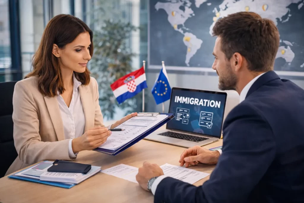 immigrate to croatia requirement
