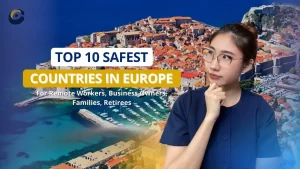 top 10 safest countries in Europe thumbnail